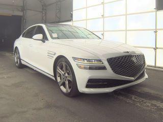 Alta White 2021 Genesis G80 3.5T RWD
