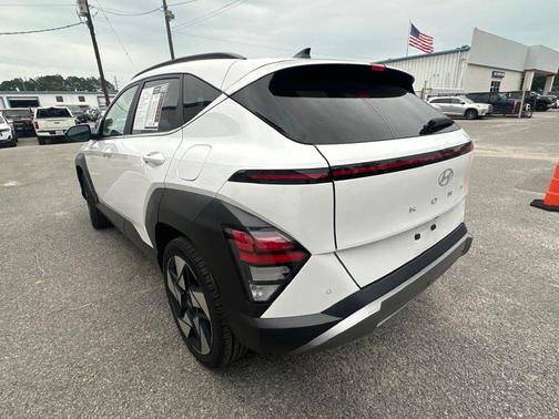 Atlas White 2024 Hyundai KONA Limited