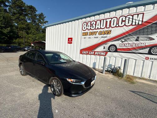 Jet Black Mica 2024 Mazda Mazda3 FWD w/Preferred Package