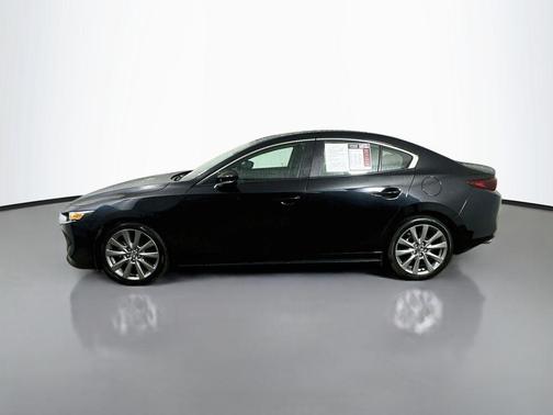 Jet Black Mica 2024 Mazda Mazda3 FWD w/Preferred Package