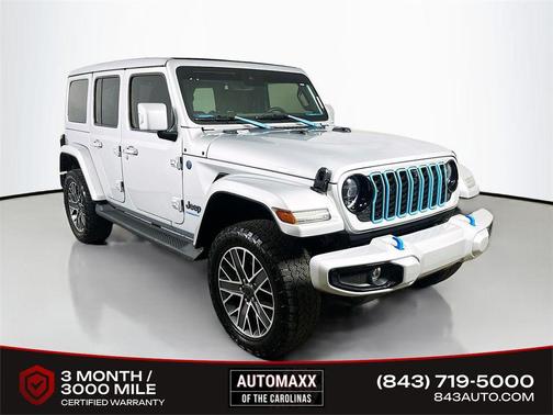 Silver Zynith Clearcoat 2024 Jeep Wrangler 4xe High Altitude