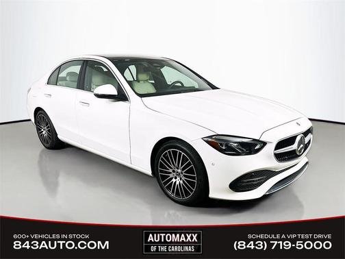 White 2023 Mercedes-Benz C-Class C 300 4MATIC
