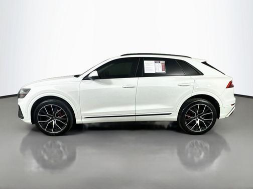 White 2019 Audi Q8 3.0T Premium Plus