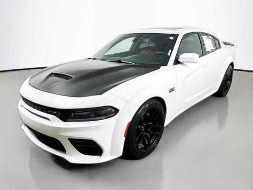 White Knuckle Clearcoat 2021 Dodge Charger R/T Scat Pack