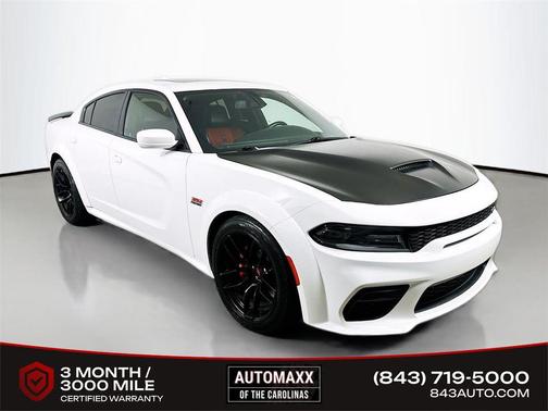 White Knuckle Clearcoat 2021 Dodge Charger R/T Scat Pack