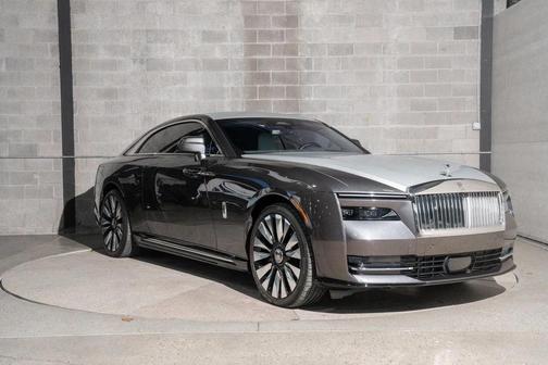 Gunmetal 2024 Rolls-Royce Spectre $563k MSRP.
