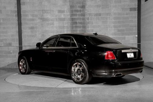 Diamond Black Metallic 2010 Rolls-Royce Ghost 4dr Sedan
