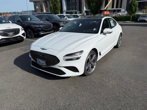Alta White 2025 Genesis G70 3.3T Sport Advanced