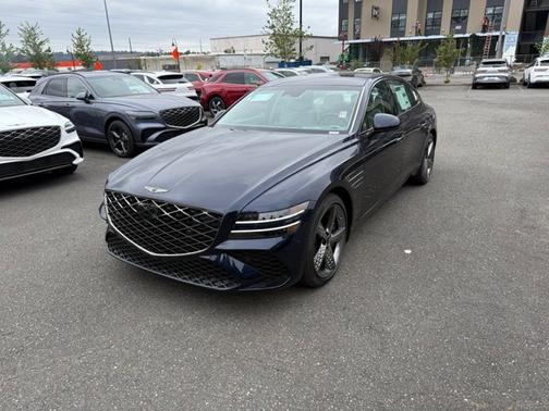 Capri Blue 2025 Genesis G80 3.5T Sport Prestige