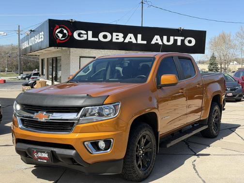 ORANGE 2017 Chevrolet Colorado LT