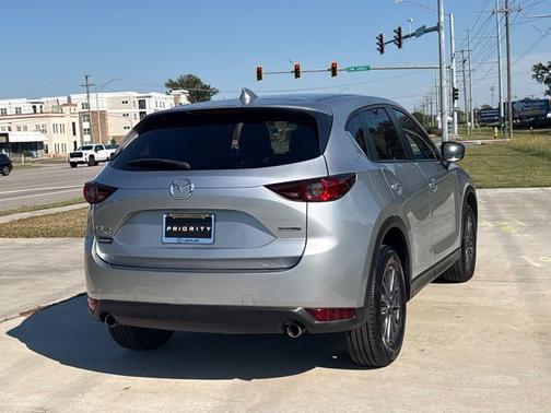 Sonic Silver Metallic 2021 Mazda CX-5 Touring