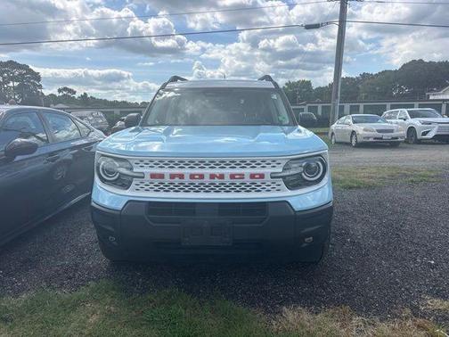 Blue 2025 Ford Bronco Sport Heritage