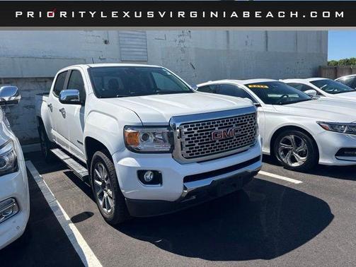 Summit White 2018 GMC Canyon Denali