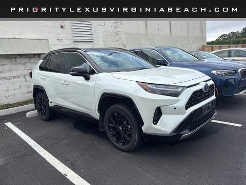 Midnight Black Metallic 2022 Toyota RAV4 Hybrid XSE