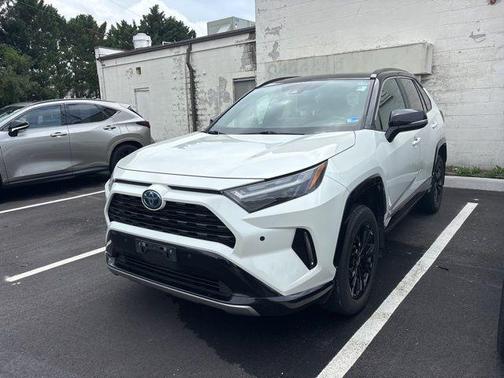 Midnight Black Metallic 2022 Toyota RAV4 Hybrid XSE