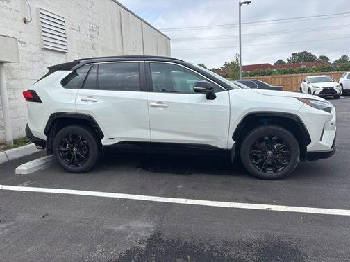 Midnight Black Metallic 2022 Toyota RAV4 Hybrid XSE