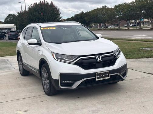 Platinum White Pearl 2022 Honda CR-V Hybrid Touring