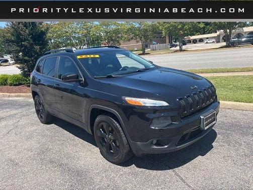 Brilliant Black Crystal Pearlcoat 2016 Jeep Cherokee High Altitude