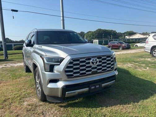 Celestial Silver Metallic 2023 Toyota Sequoia Capstone