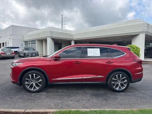 Performance Red Pearl 2022 Acura MDX Technology
