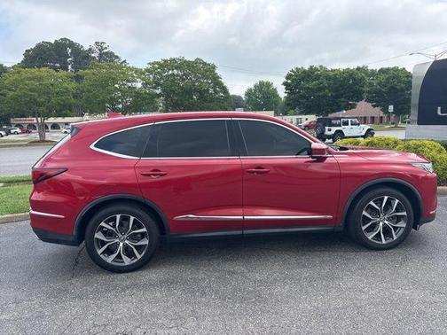 Performance Red Pearl 2022 Acura MDX Technology