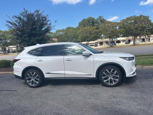 Platinum White Pearl 2024 Acura MDX Technology
