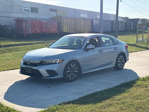 Lunar Silver Metallic 2023 Honda Civic EX