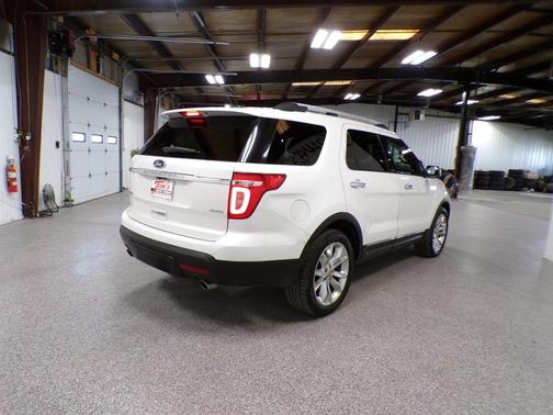 White Platinum Tri-Coat Metallic 2011 Ford Explorer Limited