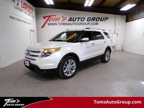 White Platinum Tri-Coat Metallic 2011 Ford Explorer Limited