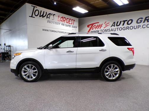 White Platinum Tri-Coat Metallic 2011 Ford Explorer Limited