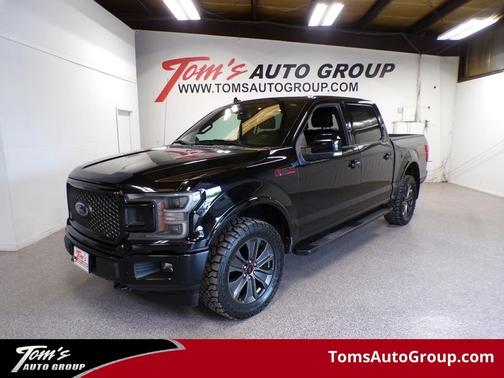 Shadow Black 2018 Ford F-150 Lariat