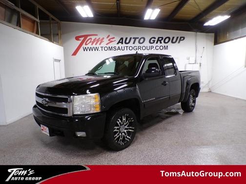Black 2008 Chevrolet Silverado 1500 LTZ Extended Cab