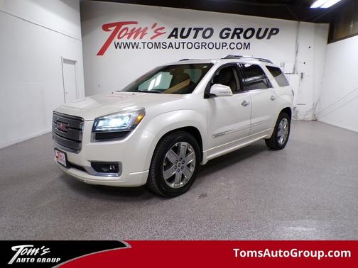 White Diamond Tri-Coat 2015 GMC Acadia Denali