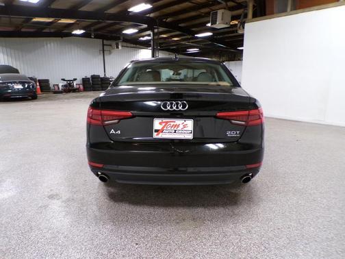 Brilliant Black 2017 Audi A4 2.0T Premium