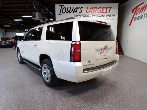 White Diamond Tri-Coat 2015 Chevrolet Suburban 1500 LTZ