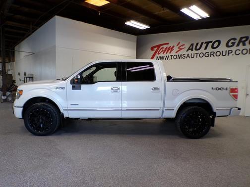 Oxford White 2013 Ford F-150 Platinum