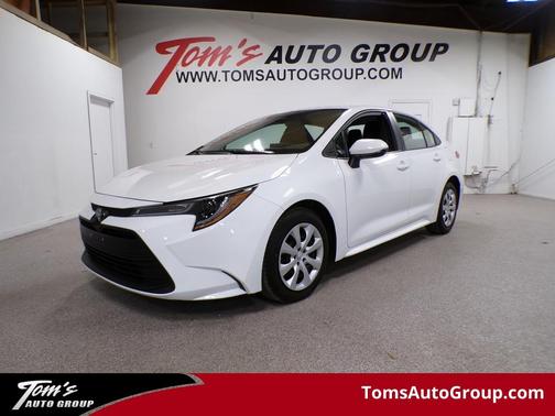 White 2024 Toyota Corolla LE