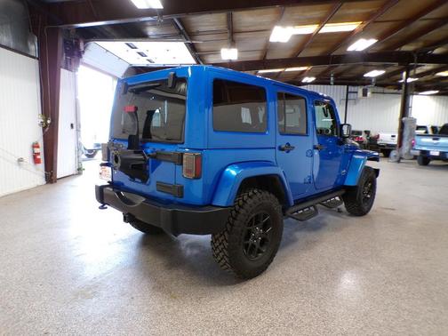 Hydro Blue Pearl 2014 Jeep Wrangler Unlimited Polar Edition