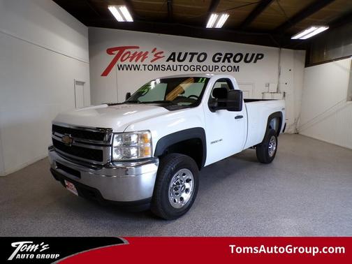 Summit White 2011 Chevrolet Silverado 3500 Work Truck DRW