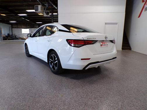 White 2024 Nissan Sentra SV