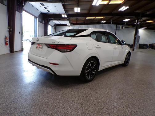 White 2024 Nissan Sentra SV
