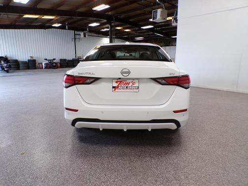 White 2024 Nissan Sentra SV