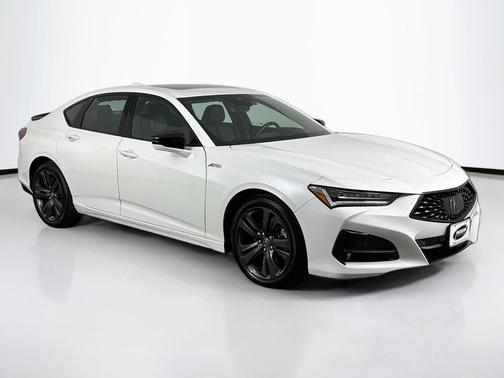 Platinum White Pearl 2023 Acura TLX A-Spec
