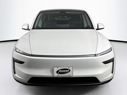 Pearl White Multi-Coat 2026 Tesla Model Y Long Range Launch Series
