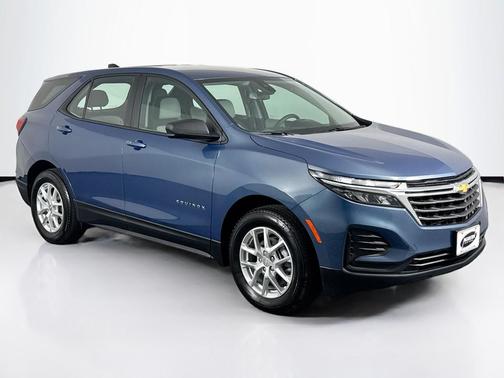 Lakeshore Blue Metallic 2024 Chevrolet Equinox LS