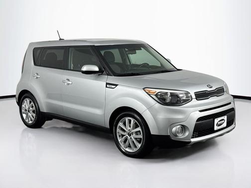Bright Silver 2018 Kia Soul +