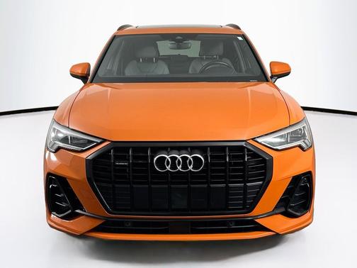 Pulse Orange 2021 Audi Q3 45 S line Premium Plus
