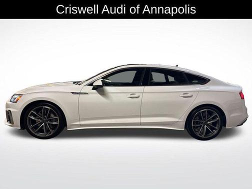 Ibis White 2023 Audi A5 Sportback 45 S Line Premium Plus