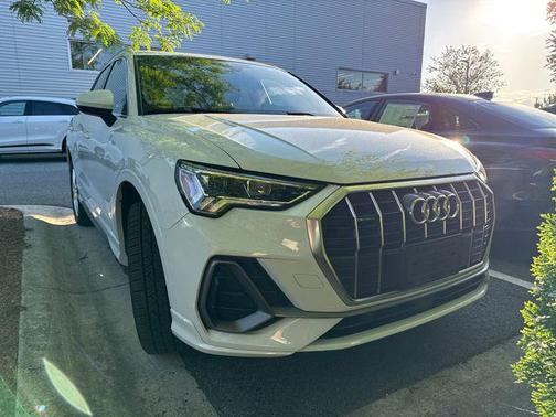 White 2020 Audi Q3 45 S line Premium Plus