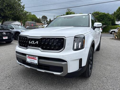 Glacial White Pearl 2023 Kia Telluride EX X-Line